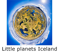Little planets Iceland